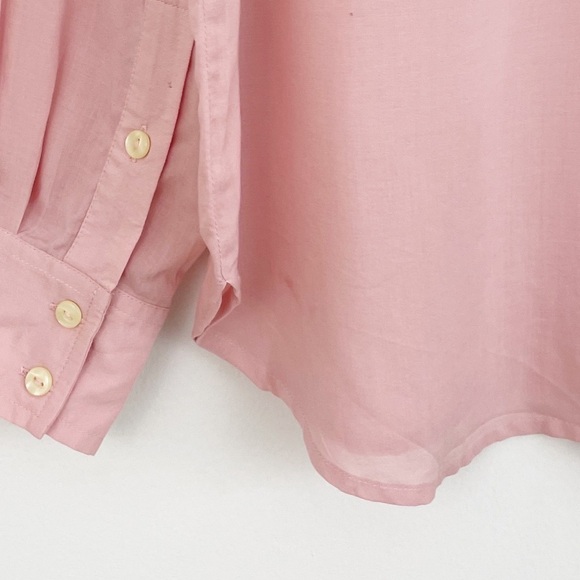 Frye Addie Pink Western Button Down Shirt Size Large - Picture 14 of 14